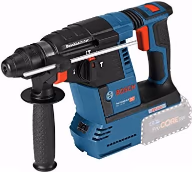 Bosch Professional GBH 18V-26 Akku-Bohrhammer SDS-plus in Blau, ohne Akku