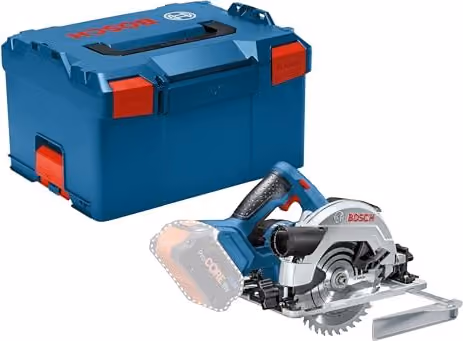 Bosch Professional GKS 18V-57 G Akku-Handkreissäge in Blau, ohne Akku