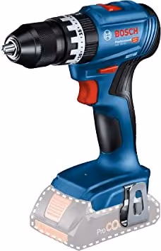 Bosch Professional GSB 18V-45 Akku-Schlagbohrschrauber in Blau, ohne Akku