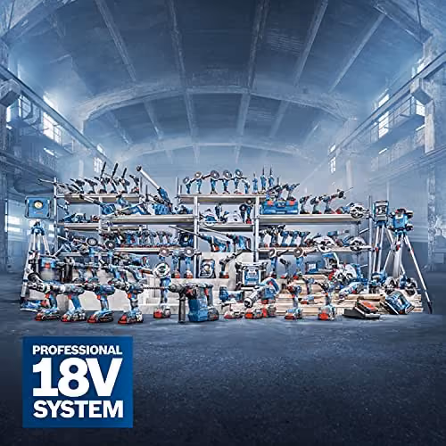 Bosch Professional GSB 18V-45 Akku-Schlagbohrschrauber in Blau, ohne Akku