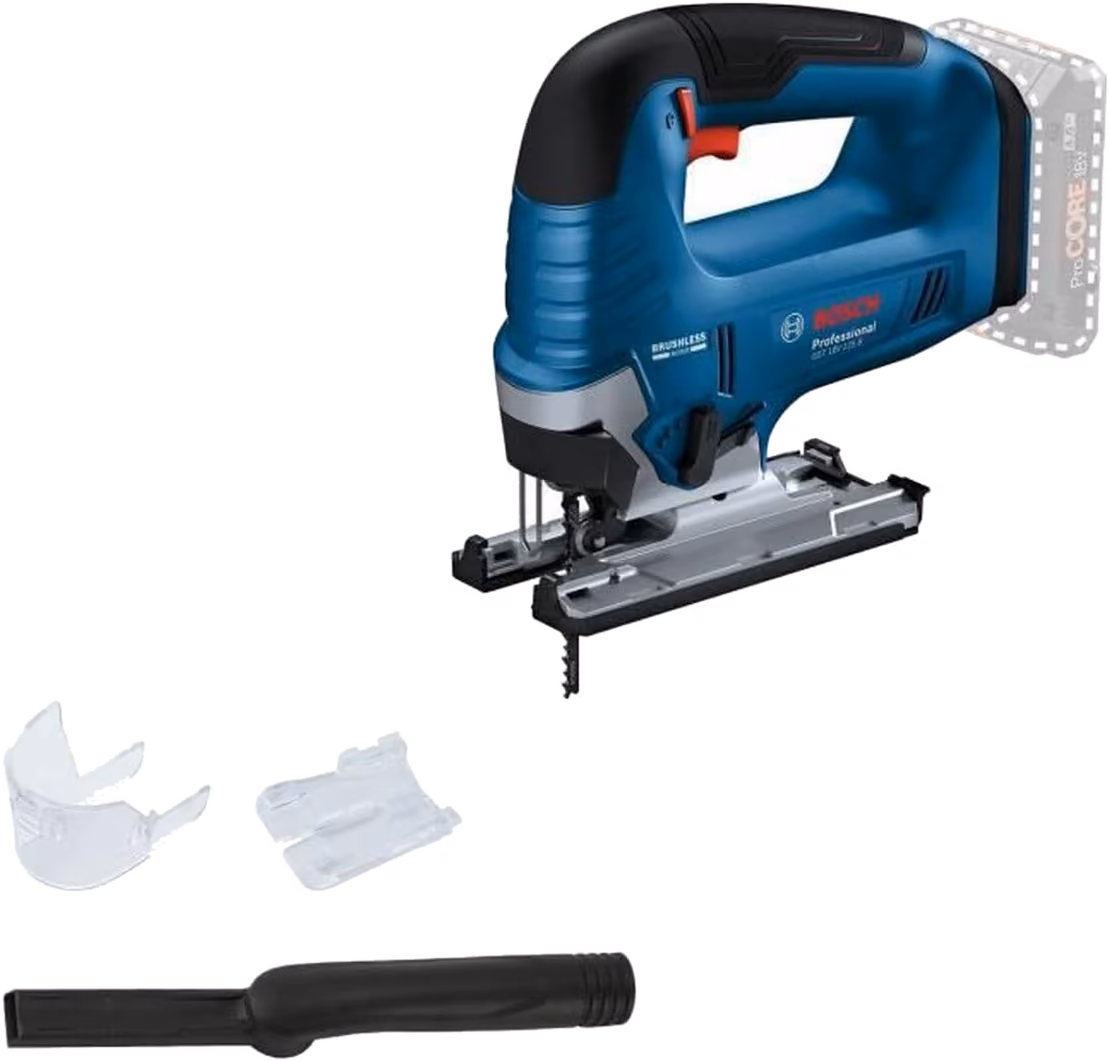 Bosch Professional GST 18V-125 B Akku-Stichsäge mit Bügelgriff in Blau, ohne Akku
