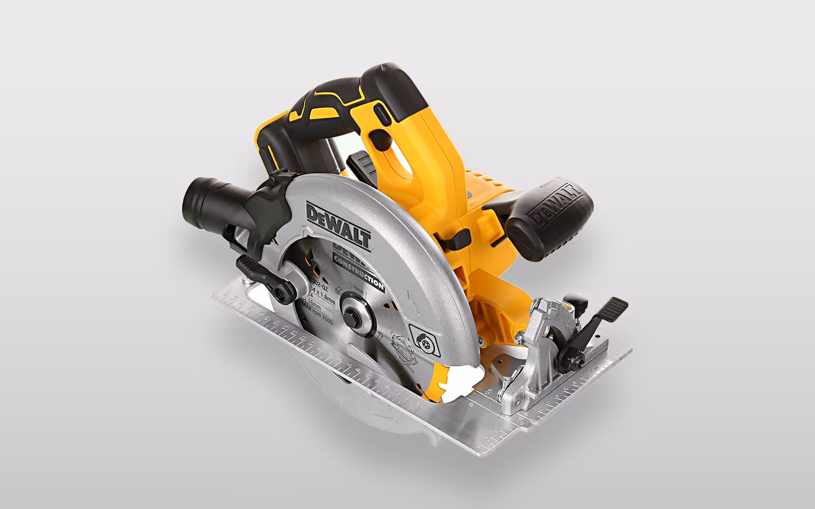 DeWalt DCS570N Akku-Handkreissäge 184 mm in Gelb und Schwarz, ohne Akku