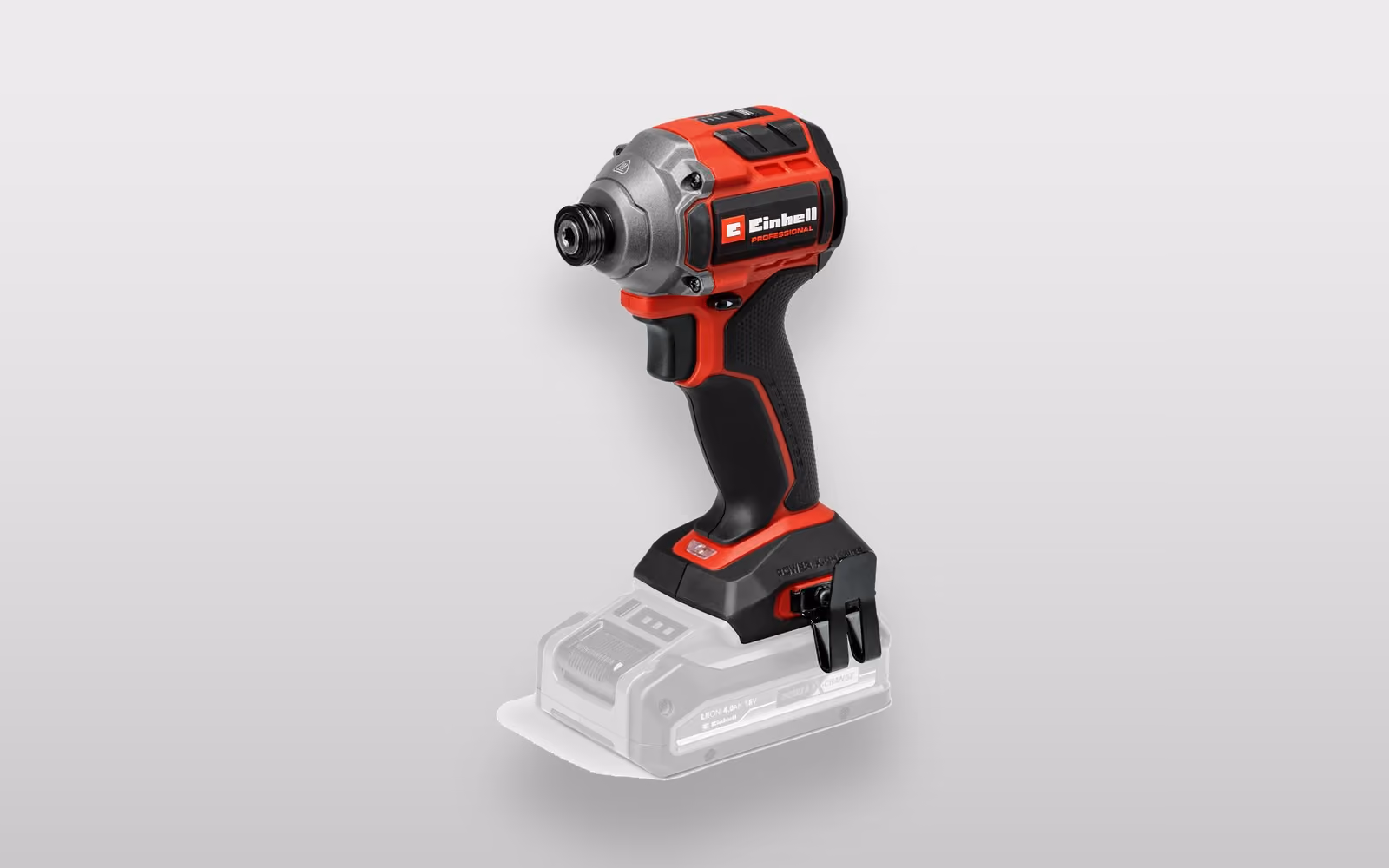 Einhell Professional TP-CI 18/250-C Li BL Akku-Schlagschrauber in Rot und Schwarz, ohne Akku