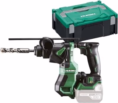 HiKOKI DH18DPAW2Z Akku-Bohrhammer SDS-plus 18 V in Grün und Schwarz, ohne Akku