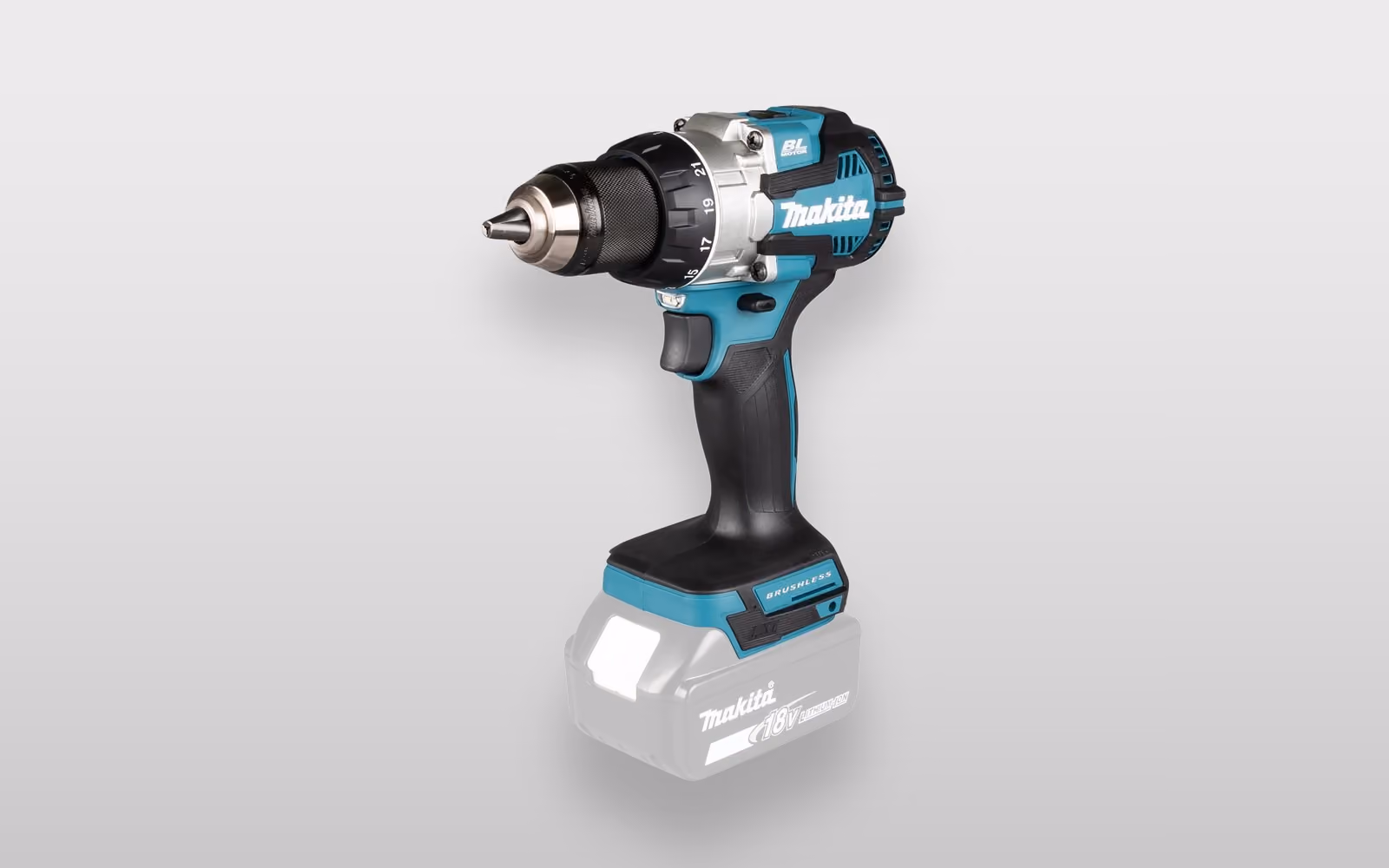 Makita DDF489Z Akku-Bohrschrauber 18 V in Petrol und Schwarz, ohne Akku