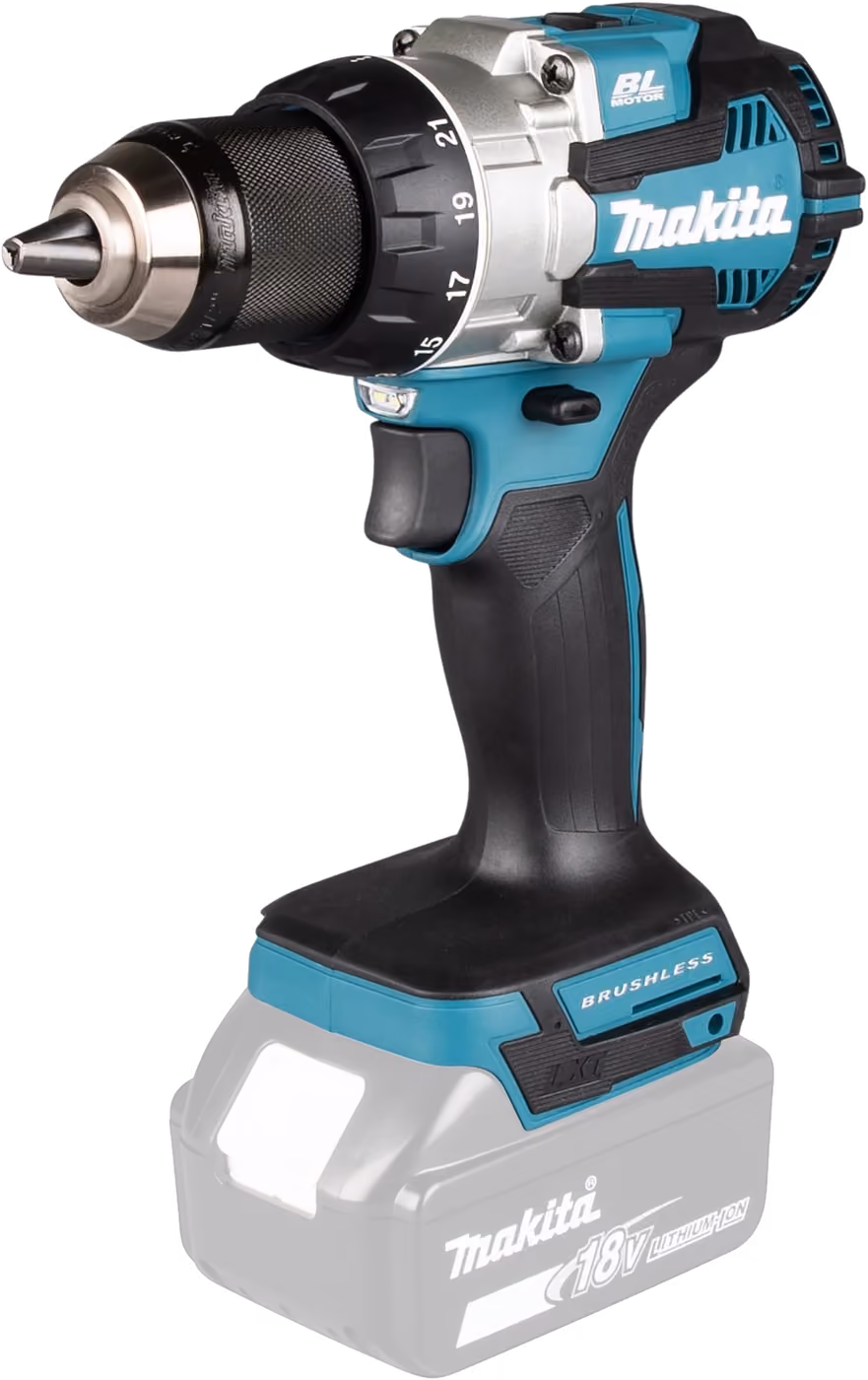 Makita DDF489Z Akku-Bohrschrauber 18 V in Petrol und Schwarz, ohne Akku