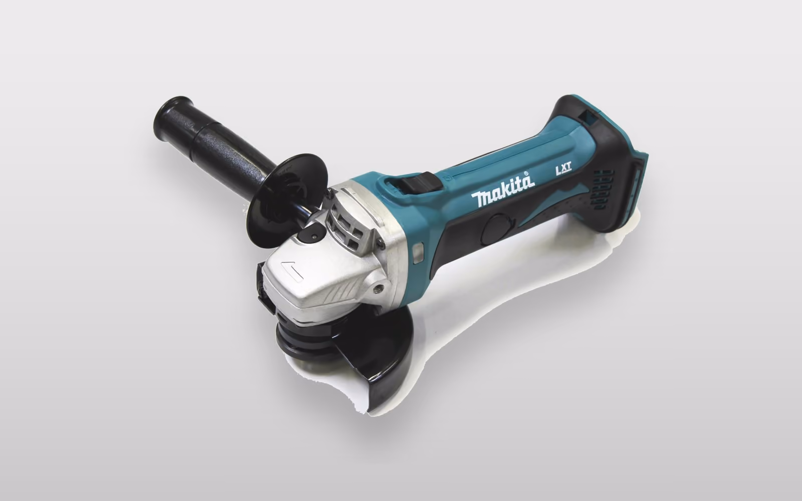 Makita DGA452Z Akku-Winkelschleifer 18 V in Petrol und Schwarz, ohne Akku