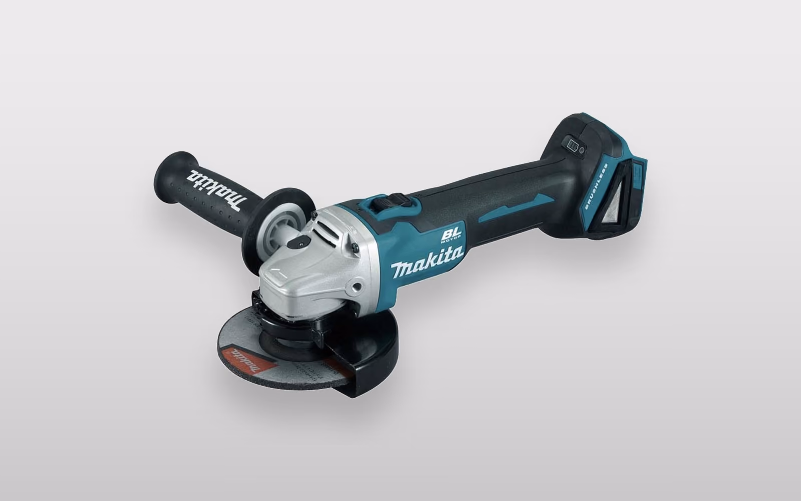 Makita DGA504Z Akku-Winkelschleifer 18 V in Petrol und Schwarz, ohne Akku
