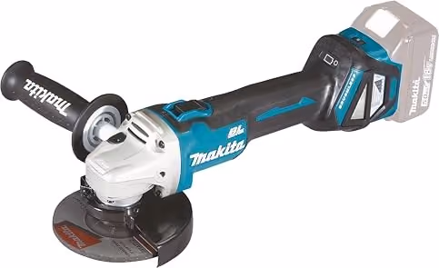 Makita DGA511Z Akku-Winkelschleifer 18 V in Petrol und Schwarz, ohne Akku