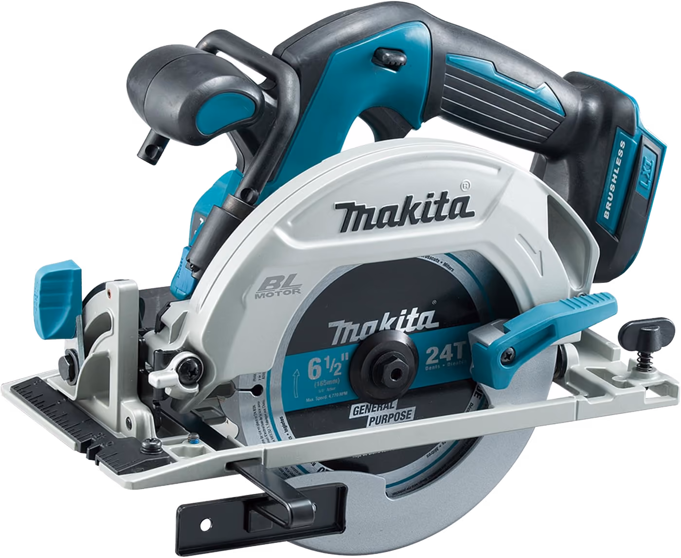 Makita DHS680Z Akku-Handkreissäge 18 V in Petrol und Schwarz, ohne Akku