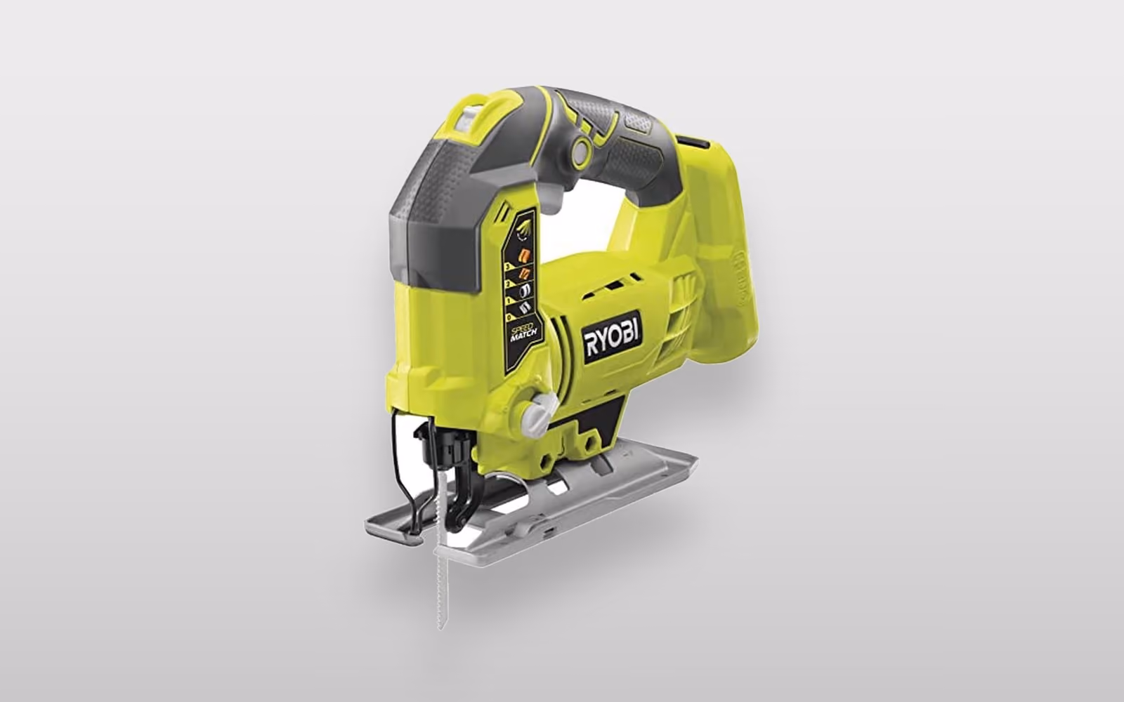 Ryobi ONE+ R18JS-0 Akku-Stichsäge in Grün und Schwarz, ohne Akku