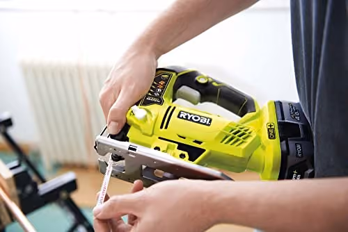 Ryobi ONE+ R18JS-0 Akku-Stichsäge in Grün und Schwarz, ohne Akku