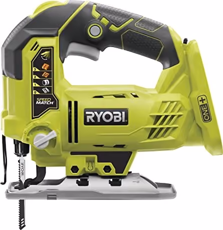 Ryobi ONE+ R18JS-0 Akku-Stichsäge in Grün und Schwarz, ohne Akku