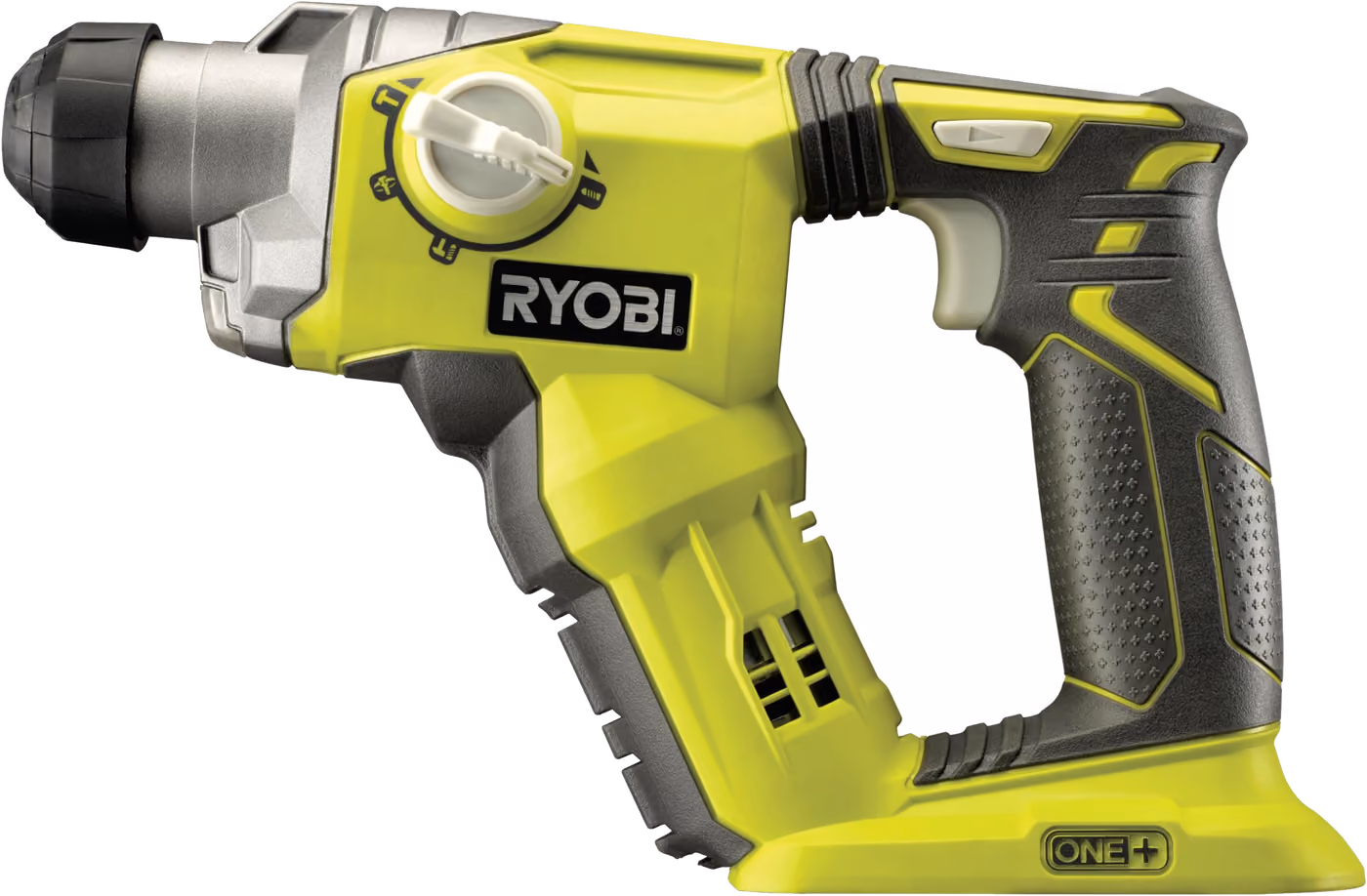 Ryobi ONE+ R18SDS-0 Akku-Kombihammer SDS-plus in Grün und Schwarz, ohne Akku